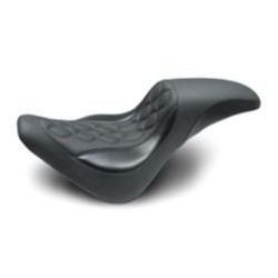 PartzBiz HD 75065 - Mustang Black Tripper Fastback One Piece Front Seat Harley Softail Slim M8 18-20 PartzBiz HD 75065 - Mustang Black Tripper Fastback One Piece Front Seat Harley Softail Slim M8 18-20