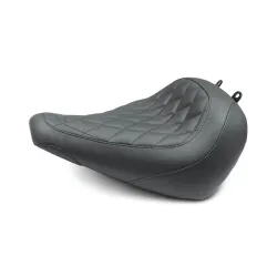 PartzBiz HD 83026 - Mustang Black Wide Tripper Solo Driver Seat Diamond Harley Softail Fat Boy 18+ PartzBiz HD 83026 - Mustang Black Wide Tripper Solo Driver Seat Diamond Harley Softail Fat Boy 18+