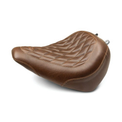PartzBiz HD 83059 - Mustang Brown Wide Tripper Driver Diamond Seat Harley M8 18+ Softail Breakout PartzBiz HD 83059 - Mustang Brown Wide Tripper Driver Diamond Seat Harley M8 18+ Softail Breakout