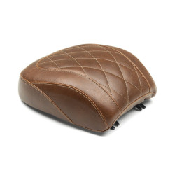 PartzBiz HD 83024 - Mustang Brown Wide Tripper Passenger Pillion Seat Diamond Harley Softail FLFB M8 PartzBiz HD 83024 - Mustang Brown Wide Tripper Passenger Pillion Seat Diamond Harley Softail FLFB M8