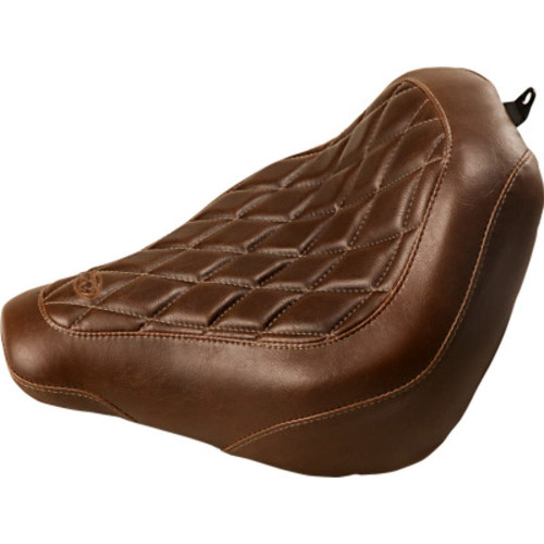 PartzBiz HD: 3469359-Mustang Brown Wide Tripper Solo Driver Diamond Seat Harley Softail Street Bob M8 PartzBiz HD: 3469359-Mustang Brown Wide Tripper Solo Driver Diamond Seat Harley Softail Street Bob M8