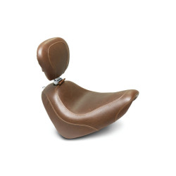 PartzBiz HD 83010 - Mustang Brown Wide Tripper Solo Driver Seat Backrest Harley Softail Fat Bob 18+ PartzBiz HD 83010 - Mustang Brown Wide Tripper Solo Driver Seat Backrest Harley Softail Fat Bob 18+