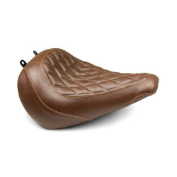 PartzBiz HD 83023 - Mustang Brown Wide Tripper Solo Driver Seat Diamond Harley Softail Fat Boy 18+ PartzBiz HD 83023 - Mustang Brown Wide Tripper Solo Driver Seat Diamond Harley Softail Fat Boy 18+
