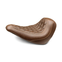 PartzBiz HD 83041 - Mustang Brown Wide Tripper Solo Driver Seat Diamond Harley Softail FXLR FLSB 18+ PartzBiz HD 83041 - Mustang Brown Wide Tripper Solo Driver Seat Diamond Harley Softail FXLR FLSB 18+
