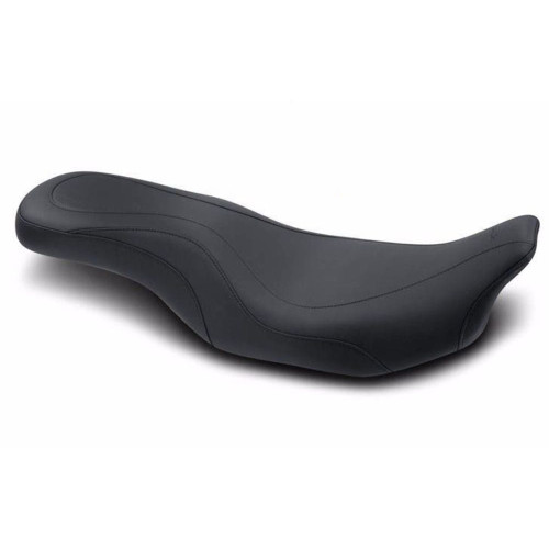 PartzBiz HD: 3451767-Mustang Day Tripper One-Piece Seat 2008-2022 Harley Touring Bagger Dresser 76025