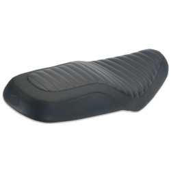 PartzBiz HD 76828 - Mustang One Piece Classic Black Tuck & Roll Seat Black Two Up Triumph 2001-2017 PartzBiz HD 76828 - Mustang One Piece Classic Black Tuck & Roll Seat Black Two Up Triumph 2001-2017