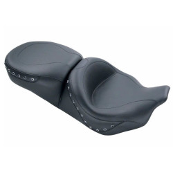 PartzBiz HD 76039 - Mustang Smooth One Piece Seat หมุดสีดำ 08-2020 Harley Touring Bagger Dresser PartzBiz HD 76039 - Mustang Smooth One Piece Seat หมุดสีดำ 08-2020 Harley Touring Bagger Dresser