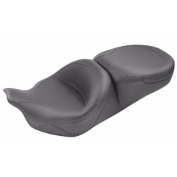 PartzBiz HD 76033 - Mustang Smooth One Piece Seat No Studs 2008-2020 Harley Touring Bagger Dresser PartzBiz HD 76033 - Mustang Smooth One Piece Seat No Studs 2008-2020 Harley Touring Bagger Dresser