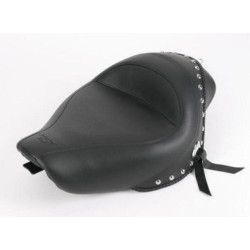 PartzBiz HD 76156 - Mustang Studded Solo Seat 4.5 gallon tank Harley-Davidson Sportster 2014-2020