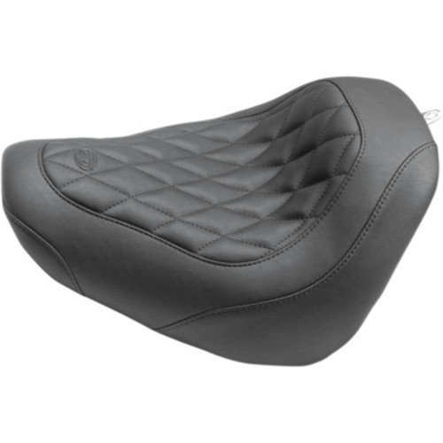 PartzBiz HD: 3469446-Mustang Wide Tripper Solo Driver Seat Diamond Harley Softail Fat Bob FXFB 18+ PartzBiz HD: 3469446-Mustang Wide Tripper Solo Driver Seat Diamond Harley Softail Fat Bob FXFB 18+