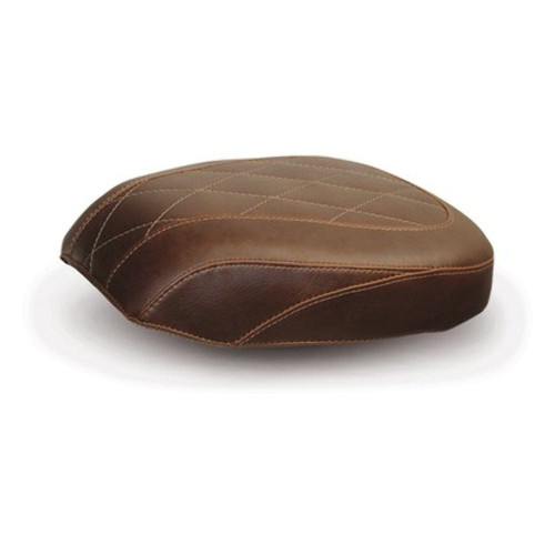 PartzBiz HD: 3462694-Mustang Wide Tripper Solo Rear Seat Diamond Brown 11-17 Harley Softail Blackline PartzBiz HD: 3462694-Mustang Wide Tripper Solo Rear Seat Diamond Brown 11-17 Harley Softail Blackline