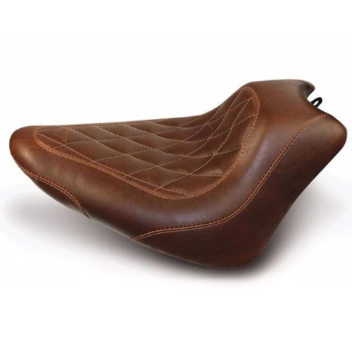 PartzBiz HD: 3458379-Mustang Wide Tripper Solo Seat Diamond Brown 11-17 Harley Softail Slim Blackline PartzBiz HD: 3458379-Mustang Wide Tripper Solo Seat Diamond Brown 11-17 Harley Softail Slim Blackline