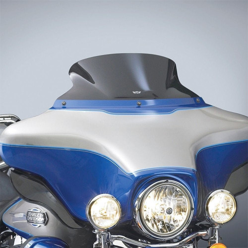 PartzBiz HD: 3458031-National Cycle V-Stream 7.25 Dark Tint Quantum Batwing Windshield Harley Touring
