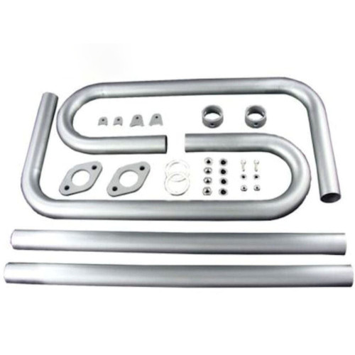 PartzBiz HD: 3471887-Pandemonium 1.5” Raw Premium D.I.Y. Do It Yourself Exhaust Kit XS650 Yamaha