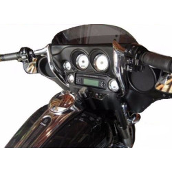 PartzBiz HD MBB125-10 C - Paul Yaffe Originals Chrome 10‚” Monkey Bar Apes แฮนด์บาร์ Harley Touring Bagger