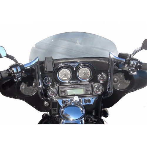 PartzBiz HD: 3452479-Paul Yaffe Originals Chrome 12‚” Monkey Bar Apes แฮนด์บาร์ Harley Touring Bagger