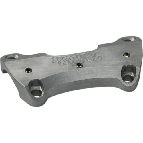 PartzBiz HD: 3452396-Paul Yaffe Bagger Nation Super Riser Clamp One 1 Piece Harley 15-2020 1.25” FLTR
