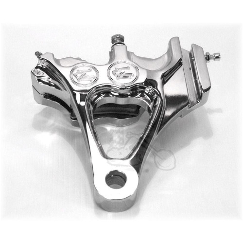 PartzBiz HD: 3452188-New Performance Machine PM Chrome Billet Rear Brake Caliper 1987-1999 Harley PartzBiz HD: 3452188-New Performance Machine PM Chrome Billet Rear Brake Caliper 1987-1999 Harley