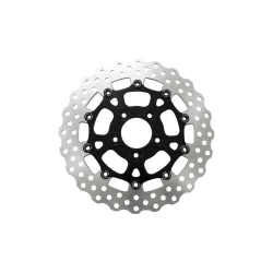PartzBiz HD 0133-1535S-B - Performance Machine Dominator Front 2-Piece Brake Rotor 11.5” Black Harley 00-14 PartzBiz HD 0133-1535S-B - Performance Machine Dominator Front 2-Piece Brake Rotor 11.5” Black Harley 00-14
