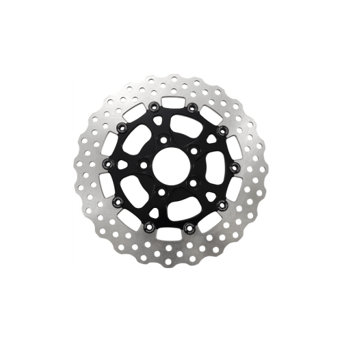 PartzBiz HD: 3485453-Performance Machine Dominator Rear 2-Piece Brake Rotor 11.5” Black Harley 00-14