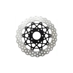 PartzBiz HD 0133-1538S-B - Performance Machine Speedstar Front 2-Piece Brake Rotor 11.5” Black Harley 00-14 PartzBiz HD 0133-1538S-B - Performance Machine Speedstar Front 2-Piece Brake Rotor 11.5” Black Harley 00-14