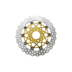 PartzBiz HD 0133-1538S-G - Performance Machine Speedstar Front 2-Piece Brake Rotor 11.5” Gold Harley 00-14 PartzBiz HD 0133-1538S-G - Performance Machine Speedstar Front 2-Piece Brake Rotor 11.5” Gold Harley 00-14