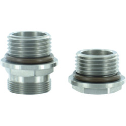 PartzBiz HD 62054 - Pingel Fuel Injection Carb Conversion Tank Fitting สำหรับ Harley 01-03 Softail Touring PartzBiz HD 62054 - Pingel Fuel Injection Carb Conversion Tank Fitting สำหรับ Harley 01-03 Softail Touring