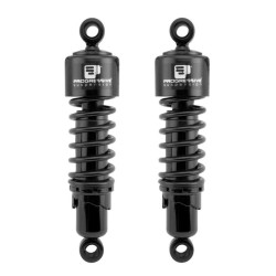 PartzBiz HD 412-4077B - Progressive 13‚” สีดำ 412 โช้คสำหรับงานหนักคู่ 2006-2018 Harley Touring FLHT
