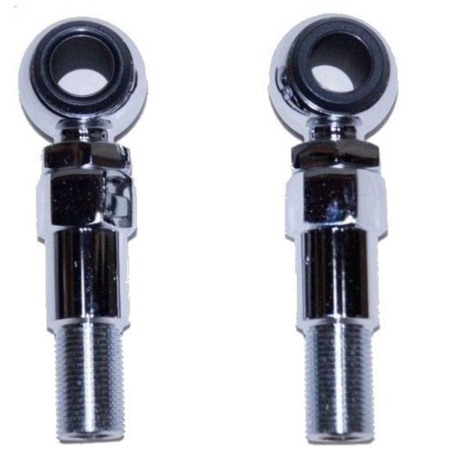 PartzBiz HD: 3452692-ระบบกันสะเทือนแบบ Progressive 2″ ชุดลดแรงกระแทกโครเมียมคู่ Harley Softail
