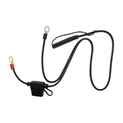 PartzBiz HD RPBT2FT - Reda Innovations ขั้วต่อวงแหวนสายเคเบิลเชื่อมต่ออย่างรวดเร็วแบตเตอรี่ 2 ฟุต Harley