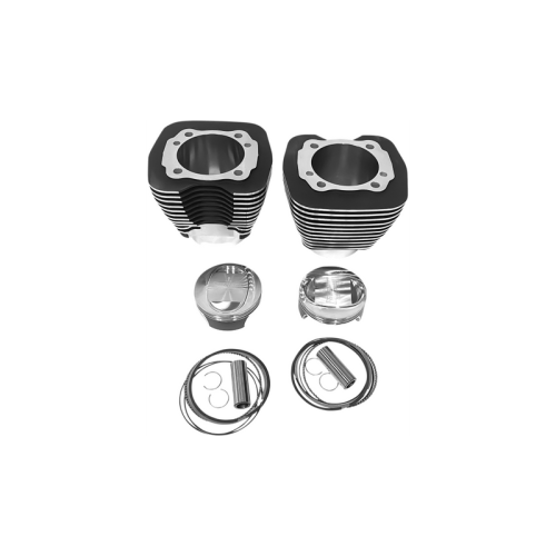 PartzBiz HD: 3490021-Revolution Big Bore Monster Cylinder Kit 117” Cut Black Harley Twin Cam 99-17 PartzBiz HD: 3490021-Revolution Big Bore Monster Cylinder Kit 117” Cut Black Harley Twin Cam 99-17