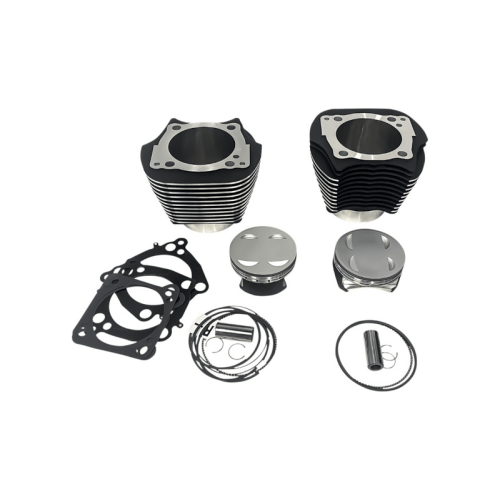 PartzBiz HD: 3490015-Revolution Big Bore Monster Cylinder Kit 143” Black Contrast NSC Harley M8 17+ PartzBiz HD: 3490015-Revolution Big Bore Monster Cylinder Kit 143” Black Contrast NSC Harley M8 17+