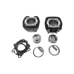 PartzBiz HD RP201-174W - Revolution Bolt-On Big Bore Cylinder Kit 113” Cut Black Harley TwinCam CVO 07-17 PartzBiz HD RP201-174W - Revolution Bolt-On Big Bore Cylinder Kit 113” Cut Black Harley TwinCam CVO 07-17