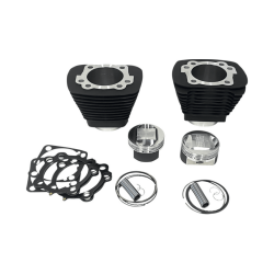 PartzBiz HD RP201-416W - Revolution Bolt-On Big Bore Cylinder Kit 1250 Dished Black Harley XL 91-20 PartzBiz HD RP201-416W - Revolution Bolt-On Big Bore Cylinder Kit 1250 Dished Black Harley XL 91-20