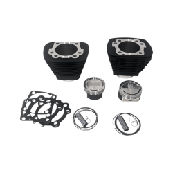 PartzBiz HD RP201-406W - Revolution Bolt-On Big Bore Cylinder Kit 1250 Domed Black Harley XL 91-20 PartzBiz HD RP201-406W - Revolution Bolt-On Big Bore Cylinder Kit 1250 Domed Black Harley XL 91-20
