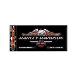 PartzBiz HD 81674 - Harley-Davidson Decal/Aufkleber3 Tlg. Set PartzBiz HD 81674 - Harley-Davidson Decal/Aufkleber3 Tlg. Set