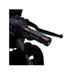PartzBiz HD 99573 - Adversary Handlebar Grips ,Black/Orange PartzBiz HD 99573 - Adversary Handlebar Grips ,Black/Orange