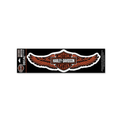 PartzBiz HD 88378 - Harley Davidson Aufkleber / สติ๊กเกอร์ ปีกตรง DC339387