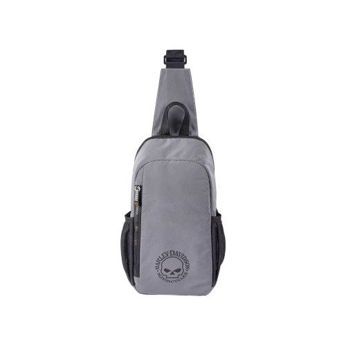 PartzBiz HD: 5000133-กระเป๋าเป้สะพายหลัง Harley-Davidson Skull A90823-SIL ประมาณ 5 ลิตร PartzBiz HD: 5000133-กระเป๋าเป้สะพายหลัง Harley-Davidson Skull A90823-SIL ประมาณ 5 ลิตร