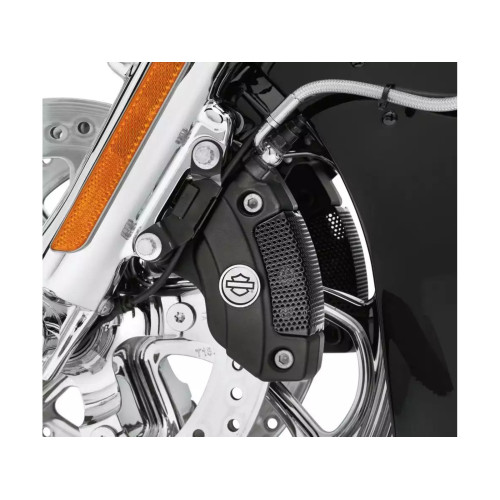 PartzBiz HD: 5000160-Brake Caliper Hole Insert Front, Black PartzBiz HD: 5000160-Brake Caliper Hole Insert Front, Black