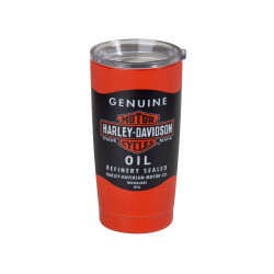 PartzBiz HD 99076 - Harley-Davidson แก้วกาแฟ Travel Mug Oil Can HDX-98630 PartzBiz HD 99076 - Harley-Davidson แก้วกาแฟ Travel Mug Oil Can HDX-98630