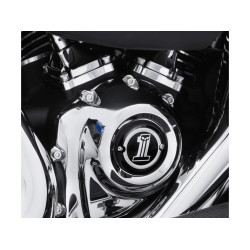 PartzBiz HD 102491 - Timer Cover 25600064 Dark Custom Collection Black M8, Softail, Touring PartzBiz HD 102491 - Timer Cover 25600064 Dark Custom Collection Black M8, Softail, Touring