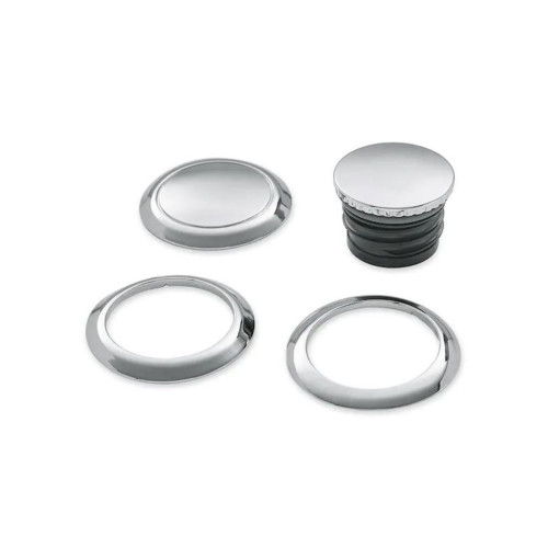 PartzBiz HD: 5000265-Gas Cap Kit 61100131 Chrome Softail From ’18 PartzBiz HD: 5000265-Gas Cap Kit 61100131 Chrome Softail From ’18
