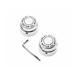 PartzBiz HD 4160 - Front Axle Nut Cover Kit Multifit 44148-07A Chrome