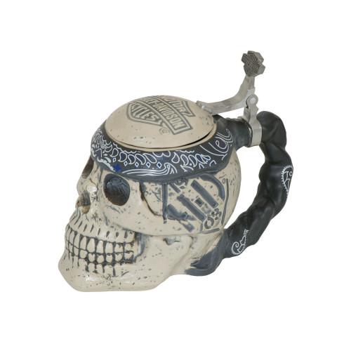 PartzBiz HD: 5000293-แก้วเบียร์ Harley-Davidson H-D Stein-Bierkrug Skull HDL-18606 PartzBiz HD: 5000293-แก้วเบียร์ Harley-Davidson H-D Stein-Bierkrug Skull HDL-18606