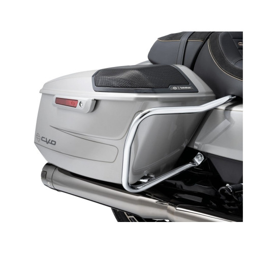 PartzBiz HD: 5000302-90202507 Chromed Rear Side Case Guards PartzBiz HD: 5000302-90202507 Chromed Rear Side Case Guards