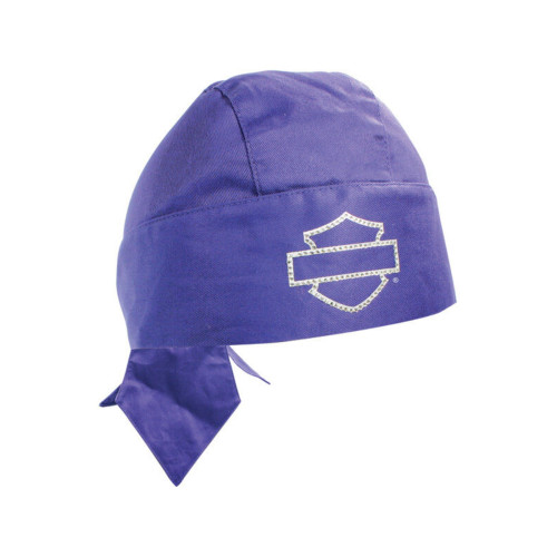 PartzBiz HD: 5000329-Harley-Davidson Headwrap -STUDDED PURPLE- หมวก ผ้าพันคอ ที่คาดผม HW104837 PartzBiz HD: 5000329-Harley-Davidson Headwrap -STUDDED PURPLE- หมวก ผ้าพันคอ ที่คาดผม HW104837