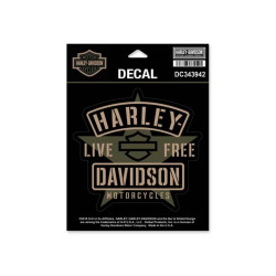PartzBiz HD 83860 - Harley-Davidson Decal/Aufkleber PartzBiz HD 83860 - Harley-Davidson Decal/Aufkleber