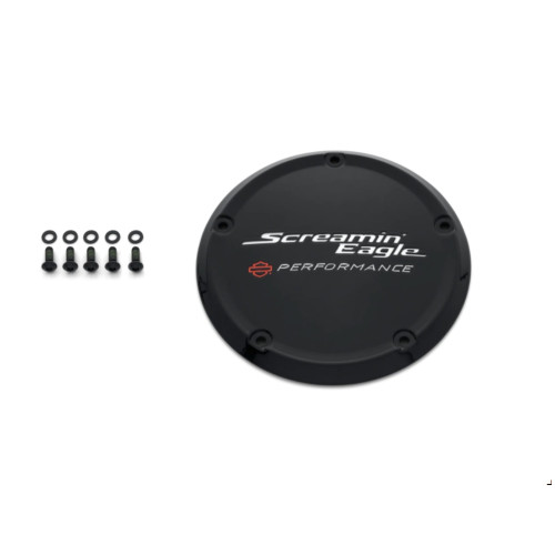PartzBiz HD: 5000455-ครอบ Screamin’ Eagle Derby 25701407 สีดำ M8 แบบ Softail