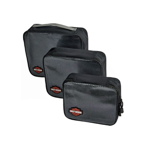 PartzBiz HD: 5000496-Harley-Davidson Packing Cubes Clear Security Bag ชุด 3 ชิ้น A99664 PartzBiz HD: 5000496-Harley-Davidson Packing Cubes Clear Security Bag ชุด 3 ชิ้น A99664